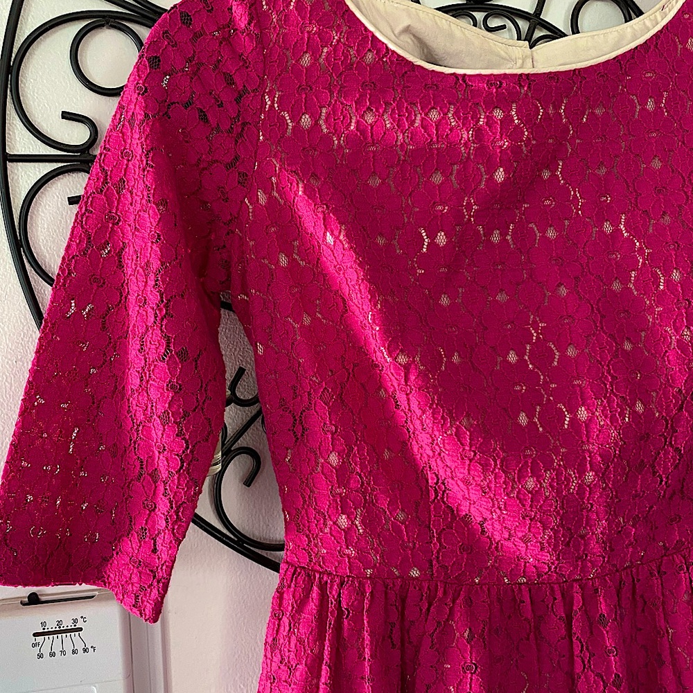 Lilly Pulitzer Pink Lace Alicia Alicia dress in “Petal Pusher Lace” Dress